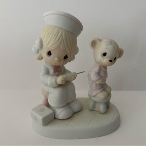 Precious Moments “Live Beareth All Things” Figurine Display #E-7158